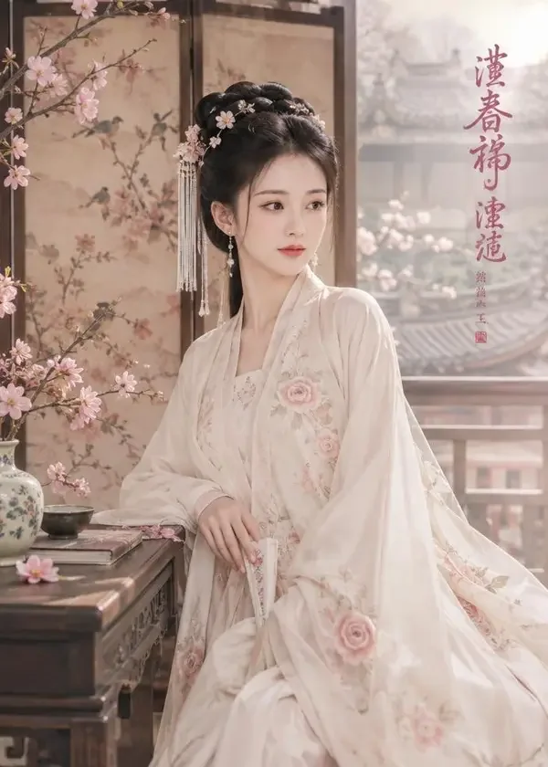 短剧《闺门如绣：嫡女掌家》海报封面，古装、逆袭题材